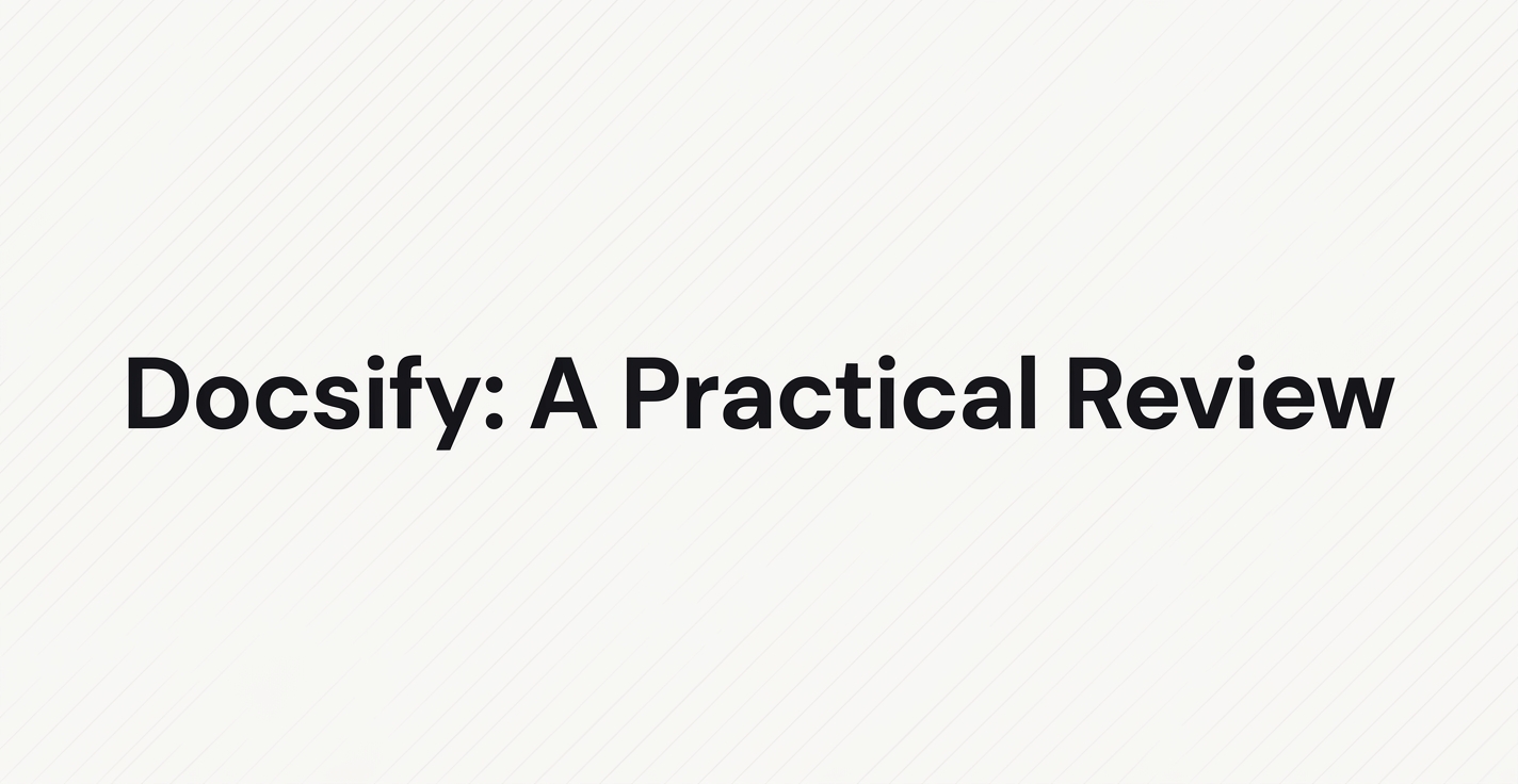Docsify: What It Is, How It Works, and Its Limits