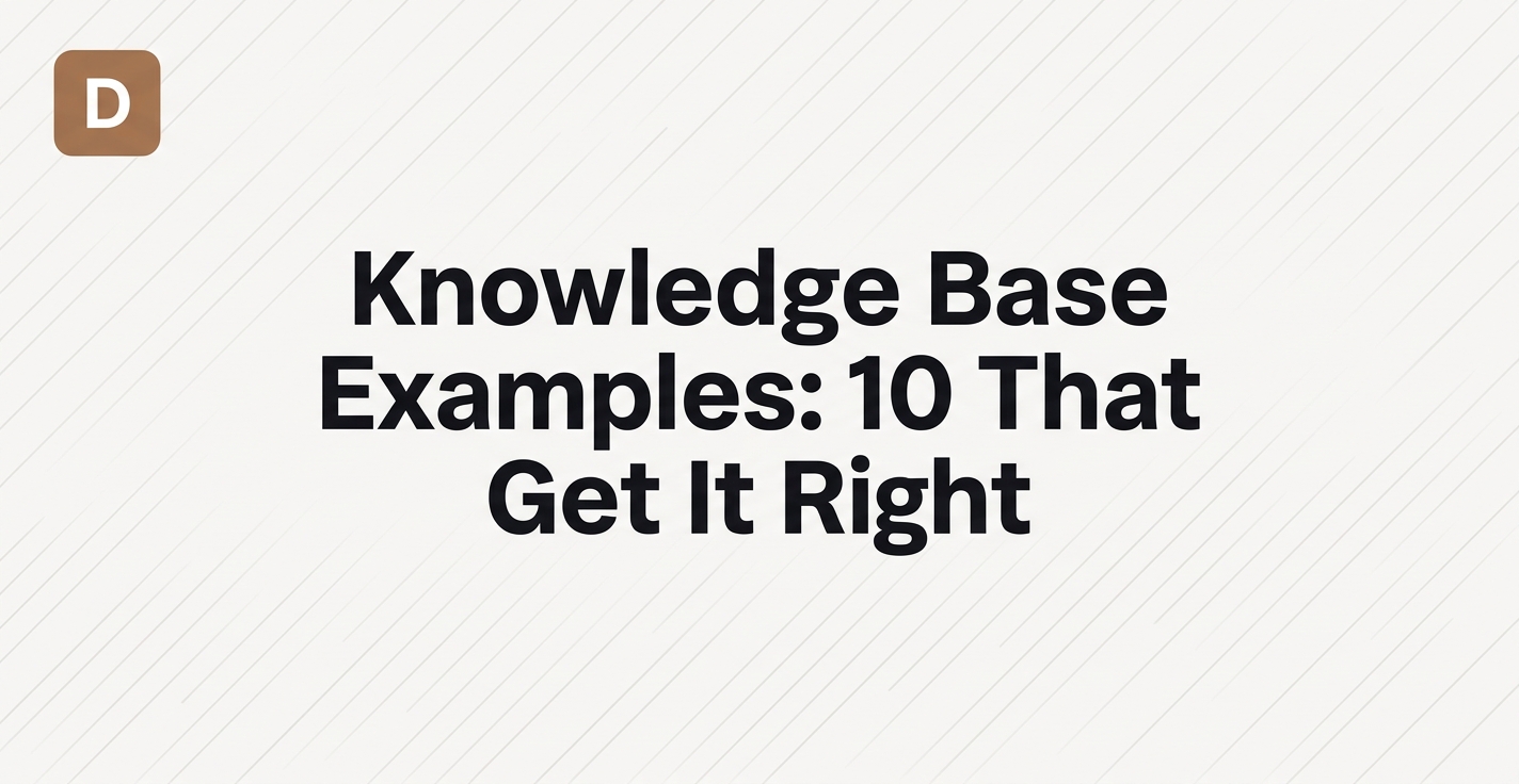 Knowledge Base Examples: 10 That Get It Right