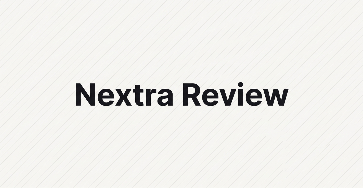 Nextra Review 2026: The Next.js Docs Framework