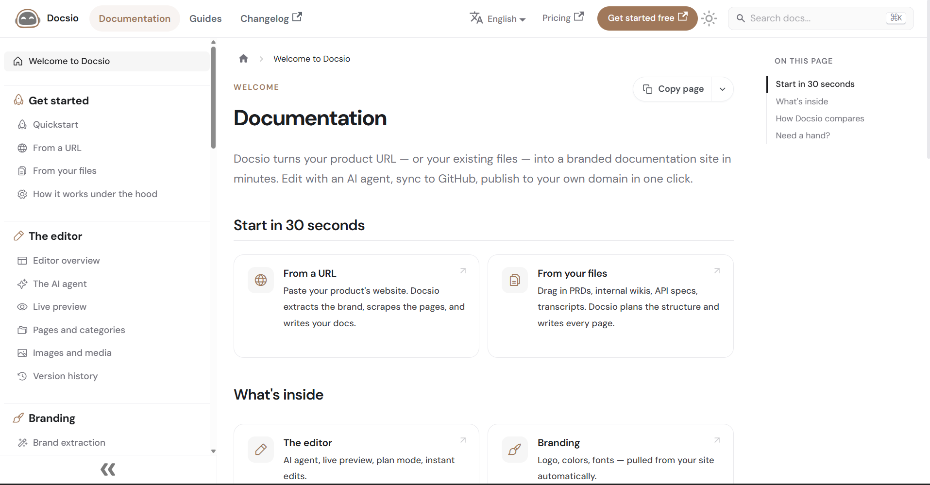 Docsio documentation